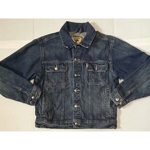 CINCH - Men's Cowboy Rodeo Western Blue Denim Trucker Jean Jacket - X-Small